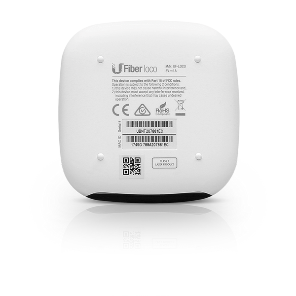 Ubiquiti Fiber Loco Gigabit Passive Optical Network