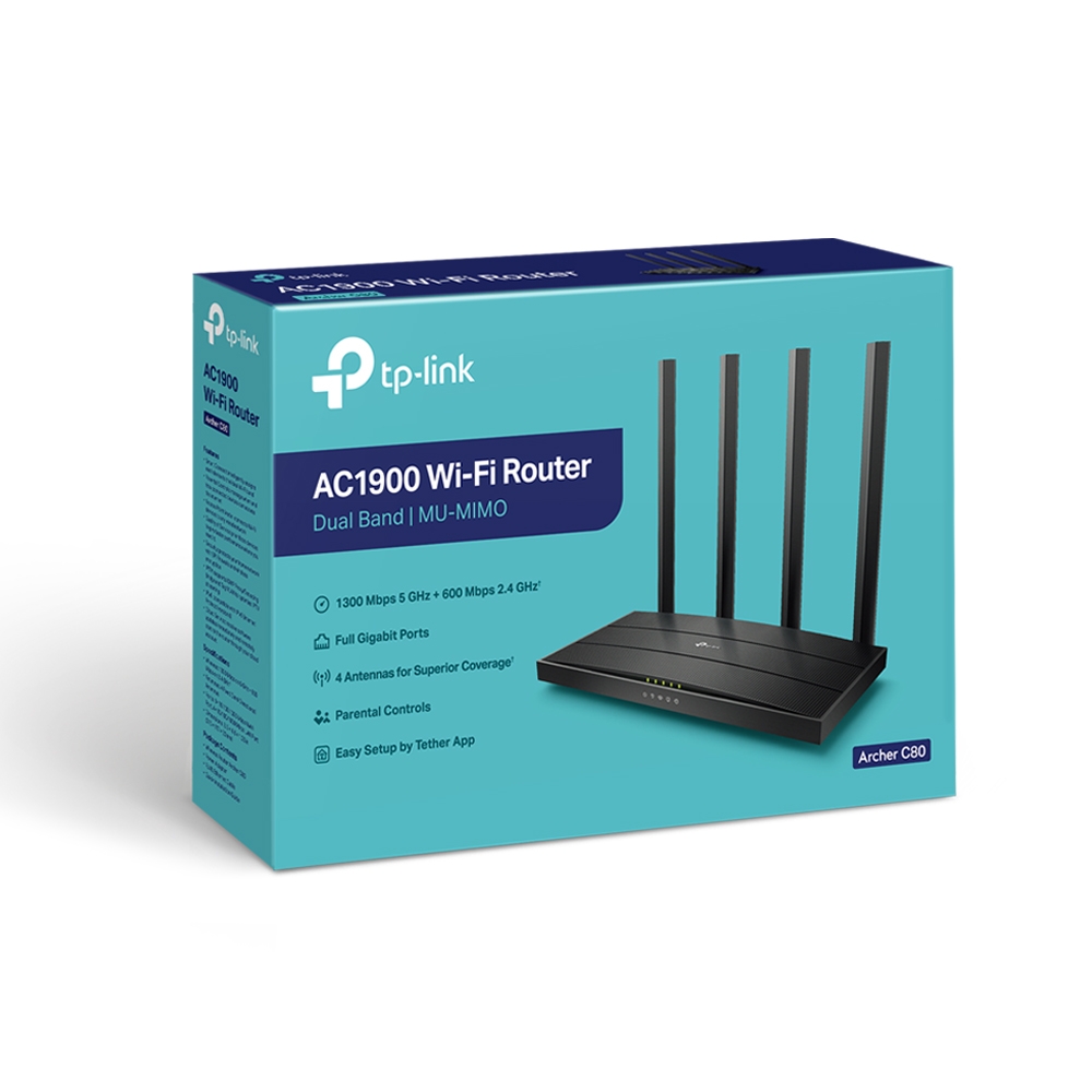 TP-Link AC1900 Wireless MU-MIMO Wi-Fi Router