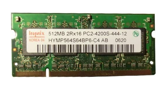 Hynix 512MB 2Rx16 PC2-4200S 200Pin RAM