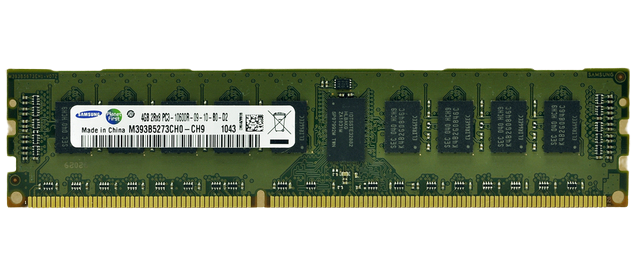 Samsung 4GB PC3-10600R DDR3-1333MHz ECC Registered CL9 240-Pin DIMM