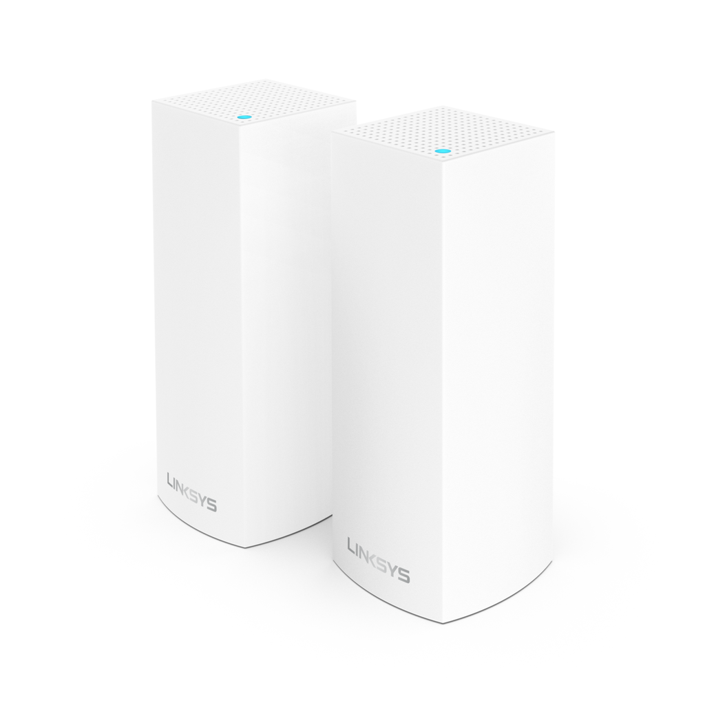 Linksys AC4400 Velop Intelligent Mesh WiFi System, 2-Pack