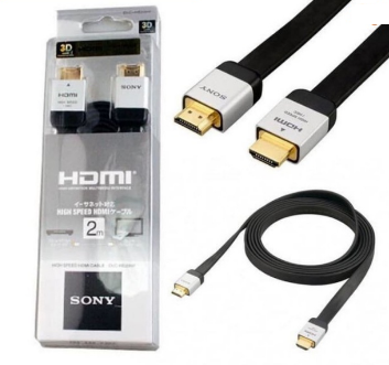 SONY HIGH SPEED HDMI CABLE DLC-HE20HF 2M/3M
