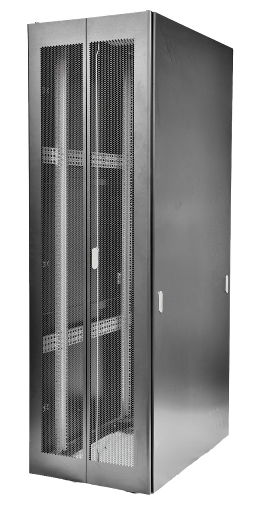 CentRacks Premium 42U for Server (42U x 80cm x 100cm) Perspex Cable Management Rack