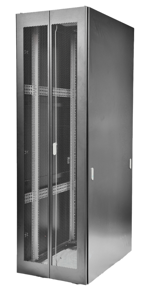 CentRacks Premium 42U (42U x 80cm x 100cm) Perforated Cable Management Rack