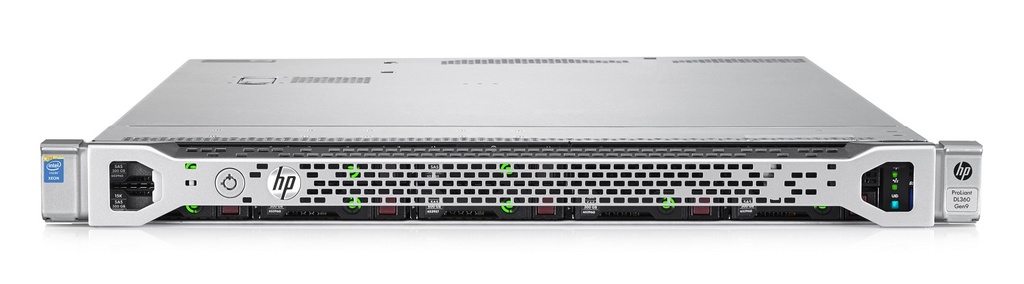 (Refurbished) HPE ProLiant DL360 Gen9 Server (2xE52630v3.32GB.900GB)