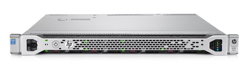 (Refurbished) HPE ProLiant DL360 Gen9 Server (2xE52696v4.320GB.9.6TB)