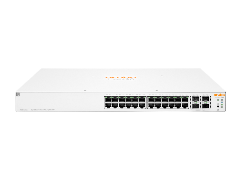 HPE Aruba Instant On 1930 24G Class4 PoE 4SFP/SFP+ 195W Switch