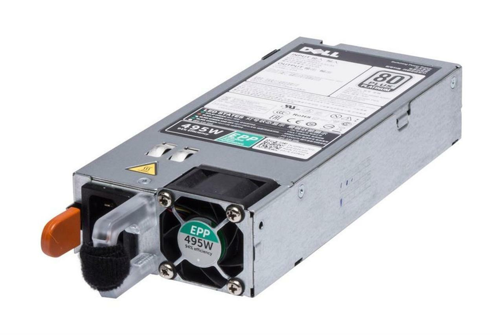 Dell E495E-S1 495W 80+ Platinum Power Supply  0VKDD2 09338D For Dell PowerEdge R630/R730