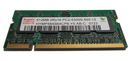 [HYMP564S64CP6-Y5] Hynix 512MB 2Rx16 PC2-5300S DDR2-667MHz 200p SODIMM