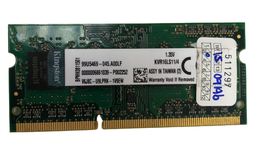 [KVR16LS11/4] Kingston 4GB 1Rx8 512M x 64-Bit PC3L-12800 CL11 204-Pin SODIMM