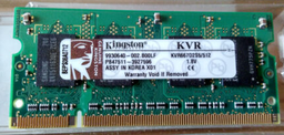 [KVR667D2S5/512] Kingston 512MB 667MHz DDR2 Non-ECC CL5 SODIMM Notebook Memory