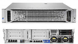 [DL380G9-E52696v4] (Refurbished) HPE ProLiant DL380 Gen9 Server (2xE52696v4.256GB.48TB)