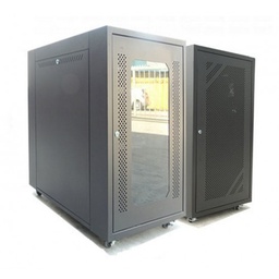 [G2480FS] GrowV 19' Floor Stand Server Rack 24U (Tempered Glass Door)