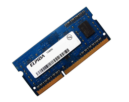 [EBJ11UE6BBS0-AE-F] ELPIDA 1GB DDR3 RAM 2Rx16 SODIMM PC3-8500S Notebook Memory